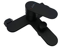 Змішувач для ванни, чорний латунь матовий AIM DG01230 matte black, фото 6