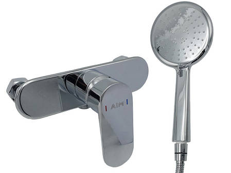 Змішувач для душ.кабіни, латунь хром AIM DG01240 chrome, фото 1