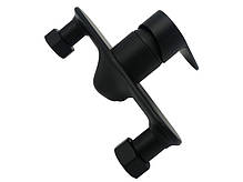 Змішувач для душ.кабіни, латунь чорний матовий AIM DG01240 matte black, фото 5