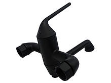 Змішувач для ванни, чорний латунь матовий AIM DG13630 matte black, фото 5