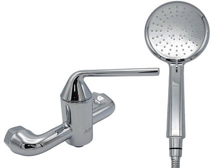 Змішувач для душ.кабіни, латунь хром AIM DG13690 chrome, фото 1