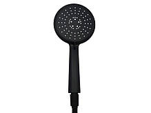 Змішувач для душ.кабіни, латунь чорний матовий AIM DG13690 matte black, фото 6