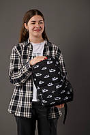 Жіночий рюкзак найк пума nike puma кросовки cпортивный мужской женский городской рюкзак с принтом