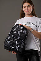 Cпортивный мужской женский городской рюкзак с принтом Nike найк