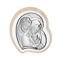 Серебряная икона Святое семейство (11 х 12 см) Atelier AE1100/1S