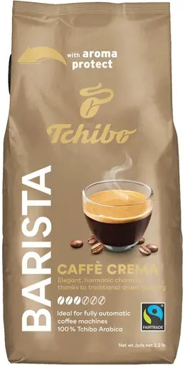 ОРИГІНАЛ! Кава Tchibo Barista Caffe Crema 1кг, 100% Arabica Німеччина