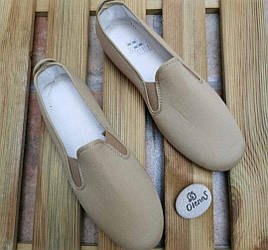 Іспанські текстильні мокасини хавери Javer для підлітків, жінок, дівчаток, чоловиків