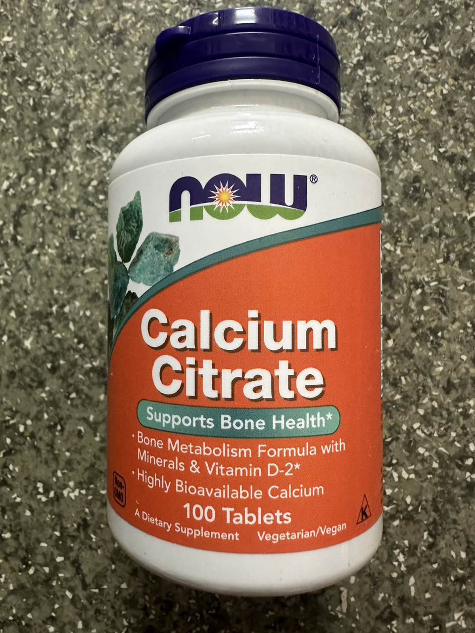 Кальцій цитрат Now Foods Calcium Citrate 100 tab, фото 1