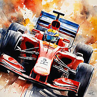 Картина на полотні "Formula 1"
