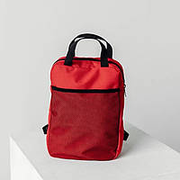 Рюкзак для городской жизни Bebi красный (22x9x33 см) Cordura Легкий рюкзак для ручной клади универсальный
