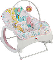 Фишер Прайс кресло-качалка вибро шезлонг Fisher-Price Infant to Toddler Rocker Seat