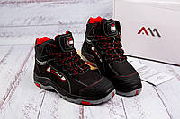 Робочі черевики високоякісні з металевим носком, спецвзуття Польща