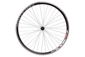 Колесо пер. VLT 24" под V-br обід двост. AL 36H з проточкою; Втулка ST SHUNFENG SF-HB03F на гайках чорн.