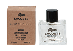 Тестер DUBAI чоловічий Lacoste eau de lacoste L.12.12 Blanc, 50 мл.