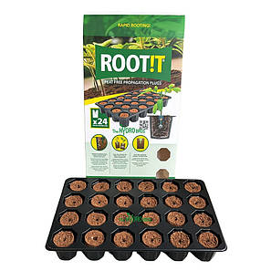 ROOT!T DRY PEAT FREE спонжи для пророщування в кассете 24шт, фото 3