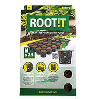 ROOT!T DRY PEAT FREE спонжи для проращивания в кассете 24шт
