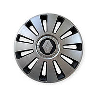 Колпаки на колеса авто Renault Twin R14 декоративные для колесных дисков, универсальные бюджетные крепкие