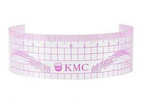 Лінійка багаторазова для ескізу брів KMC, рожева