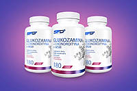 Хондропротекторы для суставов глюкозамин+хондроитин+мсм SFD nutrition 180 таблеток