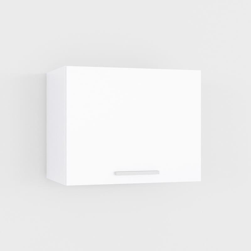 Навісна шафа під витяжку для кухні, Кухонна навісна шафа з горизонтальними дверцятами на газліфті з ЛДСП, фото 1