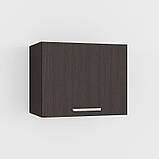 Навісна шафа під витяжку для кухні, Кухонна навісна шафа з горизонтальними дверцятами на газліфті з ЛДСП, фото 2
