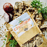 Сухарики з пророщеної пшениці, 150 г