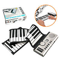 Пианино 61 клавиша Гибкая MIDI клавиатура, синтезатор sp