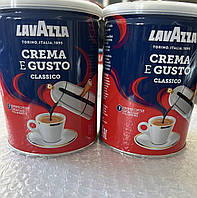 Кофе Lavazza Crema&Gusto Classico молотый 250 г ж/б Италия