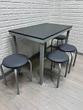 Кухонний комплект (стіл + 4 стільці), фото 2