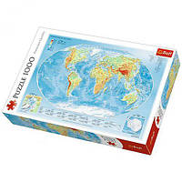 Пазлы "Карта Мира", 1000 элементов Toys Shop