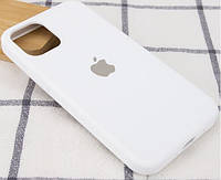 Чехол силиконовый Silicone Case Full Size для iPhone 15 (White)