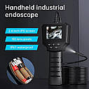 Ендоскопічна камера Kerui з IPS-дисплеєм 2,4" IP68 Ø 8 мм жорсткий., фото 5