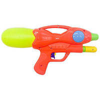 Водный пистолет (пластиковый), 26 см, оранжевый Toys Shop