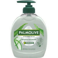 Рідке мило Palmolive Hygiene Plus з екстрактом Алое вера для чутливої шкіри 300 мл (8718951488328)