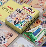 Ломо Карты Lomo Card Stray Kids Стрей Кидс Mini World 55 штук