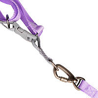 Шлея для собак или кошек с поводком Taotaopets 171120 Purple L (2.0 cm) sp