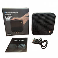 Колонка беспроводная Bluetooth Willen 9145 Черная sp