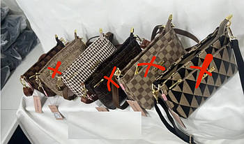 Сумочка жіноча крос боді 24*14,5 см на блискавці принт в різних варіантах Liza