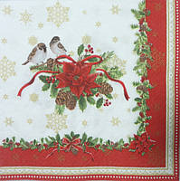 Серветка для декупажу 33х33см, НГП-51