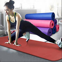 Коврик для йоги и фитнеса Power System Fitness Yoga Красный 7572 PS