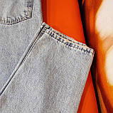 Джинси жіночі МОМ світлі котон 29 блакитні, фото 5