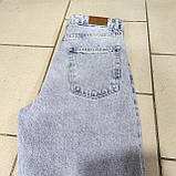 Джинси жіночі МОМ світлі котон 29 блакитні, фото 8