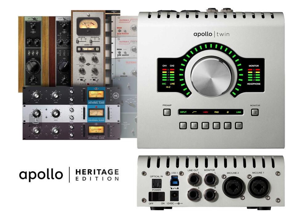 Аудіоінтерфейс Universal Audio Apollo Twin USB Heritage Edition