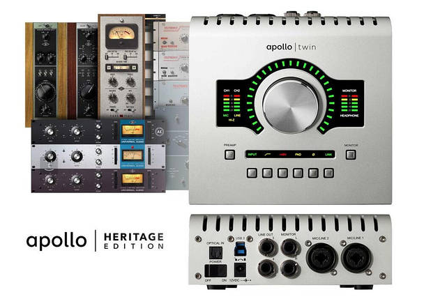 Аудіоінтерфейс Universal Audio Apollo Twin USB Heritage Edition, фото 1