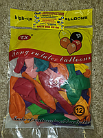 Воздушные шарики разных цветов