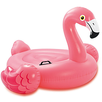 Большая надувная игрушка Фламинго Intex (57558) 142*137 см