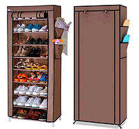 Стелаж для зберігання взуття Shoe Cabinet 160X60Х30 Полиця для взуття Тканинний стелаж для взуття В наявності