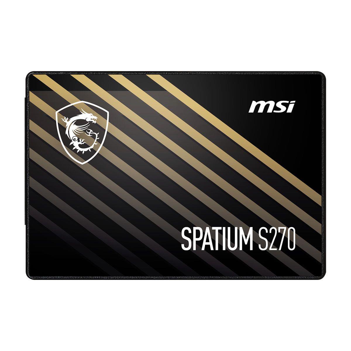 SSD накопичувач MSI Spatium S270 480 GB (S78-440E350-P83), фото 1