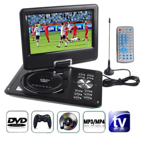 9,8" Портативний DVD плеєр Opera акумулятор TV тюнер USB
