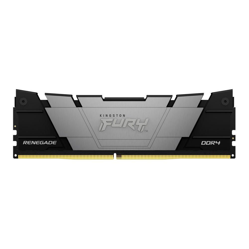 Пам'ять для настільних комп'ютерів Kingston Fury 16 GB (2x8GB) DDR4 3600 MHz Renegade Black (KF436C16RB2K2/16), фото 1